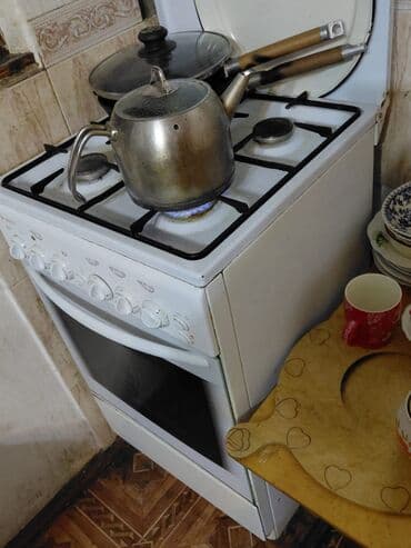 bişirmə sobası: Газовая печь Отдельностоящая, 4 конфорки — 2