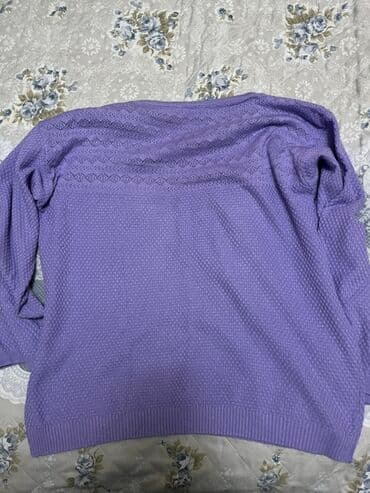 slikon arxalı busqalter: Sviter, rəng - Bənövşəyi — 2
