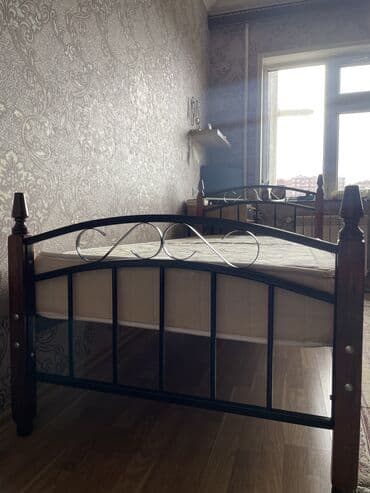 Restoran mebeli: İşlənmiş, Təknəfərlik çarpayı, Bazasız, Siyirməsiz, Azərbaycan — 4