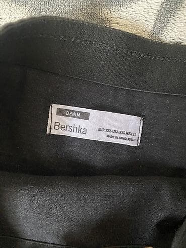 Midi Ətək, Bershka, Cins, XS, 2XS — 2