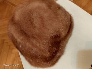 Головные уборы: Norka xəz papaq - Model: klassik dairəvi kəsim, yumşaq aşağı enişli — 4