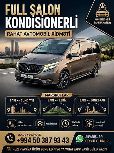 Minivan, Bakı - 7 Oturacaq — 1