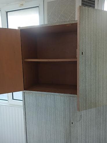 korpu kran: Düz dolab, 2 qapılı, Polkalı, Siyirməsiz, Metal — 2