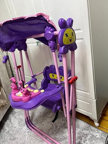 zontiklerin satisi: Oturacaq-yelləncək, Zontikli, Metal — 2