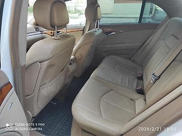 bmw 318 1995: Mercedes-Benz E320 (W211) sedan - Rəng: Ağ, zərif xrom detallarla - — 5