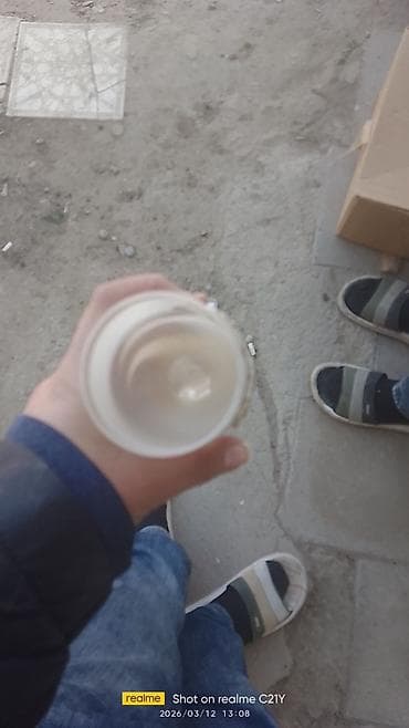 sud bidonu: Qədəhlər, rəng - Ağ, Şüşə, 12 ədədli dəst, 200 ml — 3