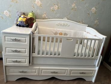 koridor üçün şkaflar: Oğlan və qız üçün, Dördbucaq, Beşik, Dəst ilə, Matras ilə, Yellənmə mexanizmsiz — 4