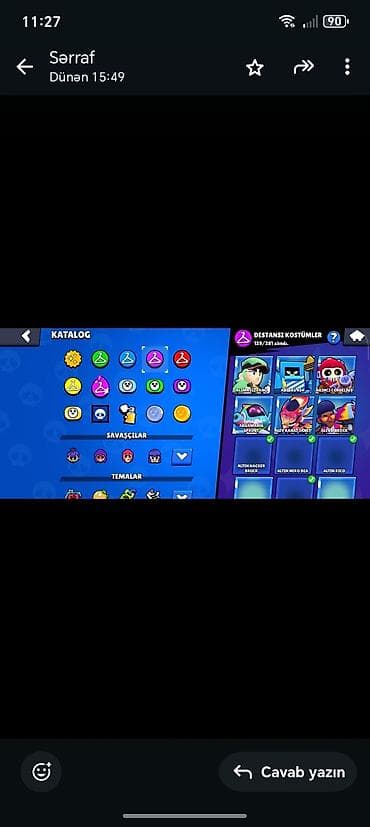 Искусство и коллекционирование: Brawl Stars hesabı 45 manata yeri var - Kupa yolu: 83.755 (ən yüksək — 4