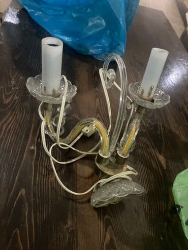 çılçıraq satışı: Çılçıraq, 2 lampa, Şüşə — 5