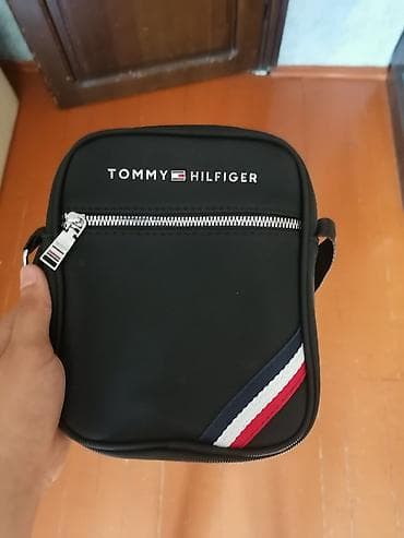 deri sumka: Çiyin çantası, Tommy Hilfiger, Yeni — 1