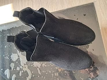 Botinkalar: Qara süet Chelsea tipli kişi ayaqqabısı - Model: Chelsea boots - — 2