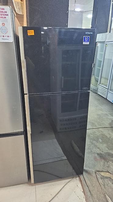 2 qapılı Hitachi Soyuducu Satılır, rəng - Qara