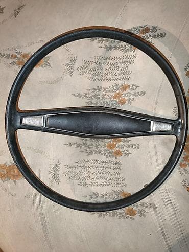 kia optima islenmis ehtiyat hisseleri: Klassik avtomobil sükanı - Material: bərk plastik/gumi örtüklü — 1