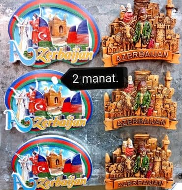 suvenir pul: Mili suvenir. Maqnitlər. Təzə. Ünvan AMAY ticarət mərkəzi ağ şəhər — 2