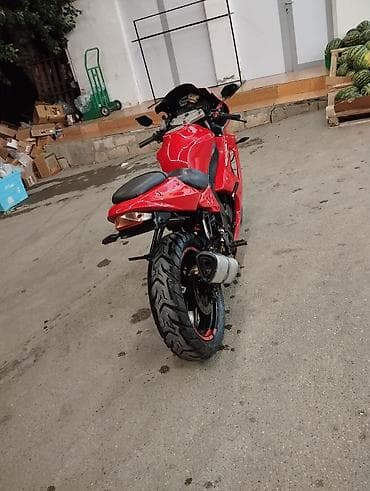 moto kaska satışı: Təcili satılır sherenay Suzuki 200 cc Idman tipli motosiklet – — 6