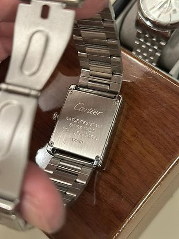 Наручные часы: Наручные часы, Cartier, цвет - Серебристый — 3