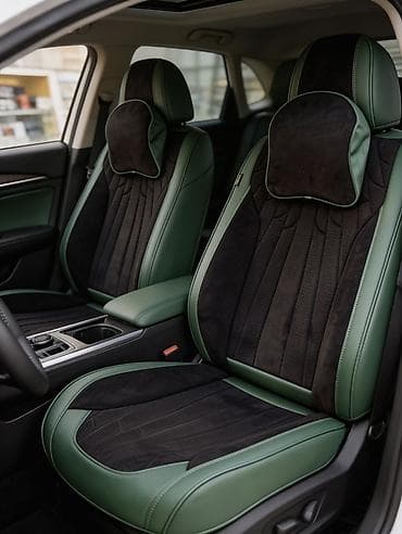 защитный коврик в автокресло: Universal avtomobil oturacaq üzlükləri və boyun yastıqları dəsti - — 7