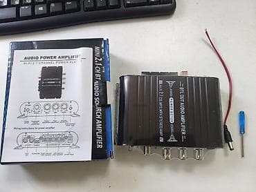 ses mixeri: Mini 2.1 kanal güc gücləndiricisi – BTL OUT Audio Amplifier — 2