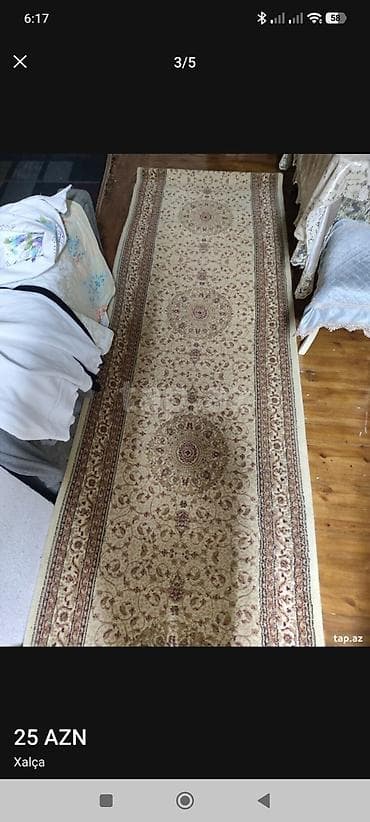 kovralin: Xalça – dəhliz üçün uzun yolluq - Dizayn: klassik şərq naxışlı — 3