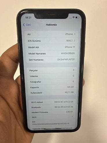 iphone 11 2el: IPhone 11, 64 GB, Space Gray, Face ID — 3