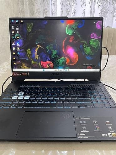 ssd disc: ASUS TUF Gaming A15 oyun noutbuku - Ekran: 15.6" Full HD, 144 Hz — 2