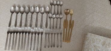 Məişət kimyəvi maddələri: Вилки нержавейка, старых времен.цена за каждую вилкуложку 30 — 2