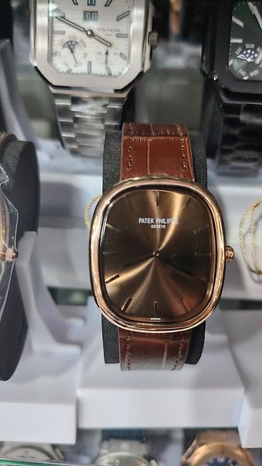 qol saati: Patek Philippe (Geneve) klassik kişi saatı - Korpus: yumru-kvadrat — 8