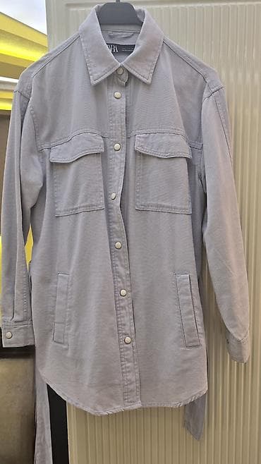 ZARA qadın overshirt – boz rəng - Brend: ZARA - Ölçü: S (EUR S / USA