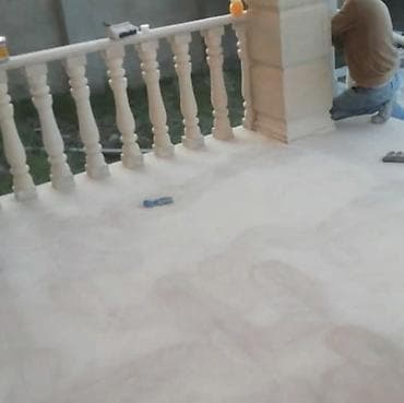 Texnikanın təmiri: Aqlay üzləmə xidməti - Giriş pilləkənləri, eyvan və məhəccərlərin — 3