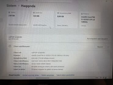 Printerlər: Acer noutbuku – gümüşü korpus, yüngül və nazik dizayn. Acer Prosesor — 9