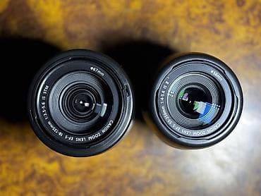 Fotokameralar: Canon EOS 80D DSLR fotoaparat + 2 ədəd Canon EF-S obyektiv dəsti — 8