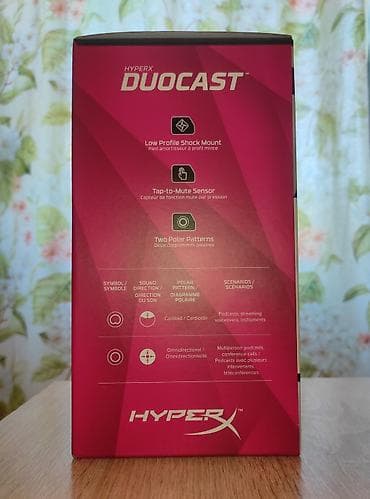shure mikrafon: İşlənmiş Simli Mikrofon HyperX — 8