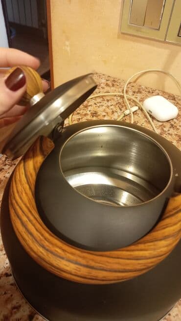 çay qaşığı: Yeni, rəng - Qara, Çaydan, Paslanmayan polad, 3 l — 4