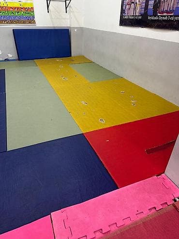 idman matı: Gimnastika/döyüş növləri üçün yumşaq mat dəstləri - Ölçü: standart — 10