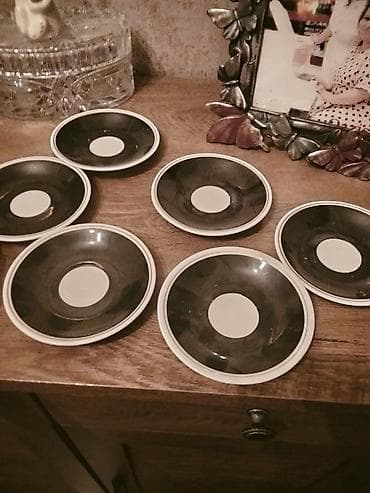 Məhsul: Fincan altlığı dəsti. Razetka - Sayı: 6 ədəd - Material