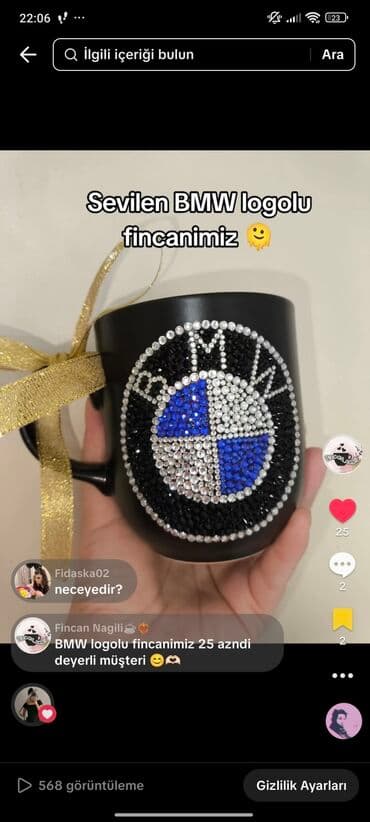 hərflərin bəzəkli yazılışı: Fincanlar, Keramika, 1 əd — 9