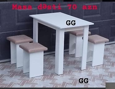 dərs stulu: Masa dəsti — 1
