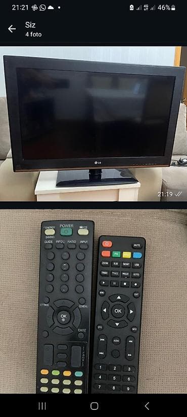 İşlənmiş Televizor LG LCD 32" Ünvandan götürmə