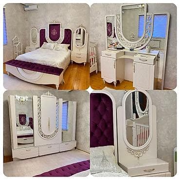 Yatağ dəsti əla vəziyyətdə satılır 1550₼. Ünvan Saray &Rumi — 1
