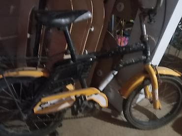 Детский мир: Uşaq velosipedi – 16" təkər ölçüsü - Rəng: qara-sarı - Çərçivə: polad — 2