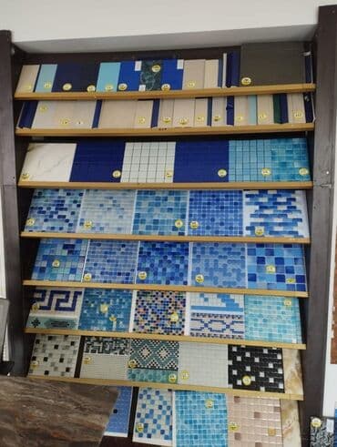 plastik ayna qapi: Hovuz ucun mozaika. Yerli istehsal mozaikalar Turkiye istehsali — 9