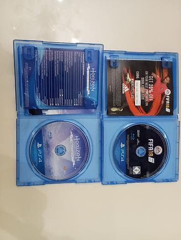 pleys: PS4 oyun diskləri – 2 ədəd 1) FIFA 18 (EA Sports) - Platforma — 2
