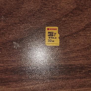 mini tablet: Kodak microSDHC yaddaş kartı – 32 GB - Sürət sinfi: UHS-I, U3, V30, A1 — 1