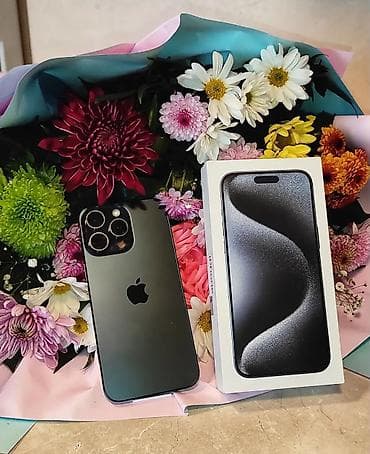 telefonlae: IPhone 15 Pro Max, 256 GB, Blue Titanium, Barmaq izi, Face ID — 1