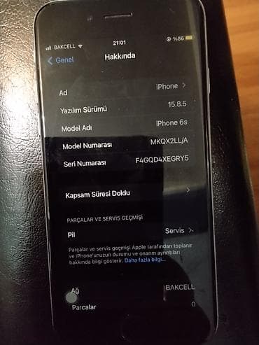 TV və video: IPhone 6s, 16 GB, Space Gray, Barmaq izi — 5