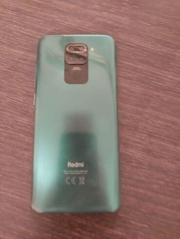 islenmis redmi: Redmi Note 9, 64 ГБ, цвет - Зеленый, Отпечаток пальца, Face ID — 2