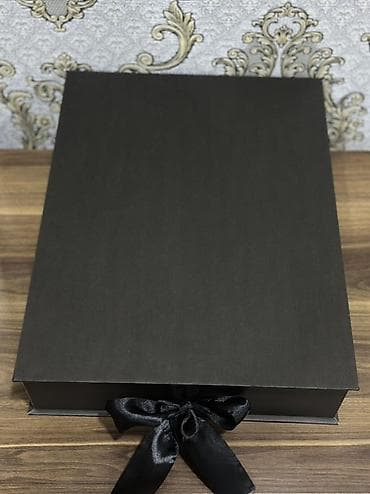 giftbox: Hədiyyə qutusu, rəng - Qara — 2