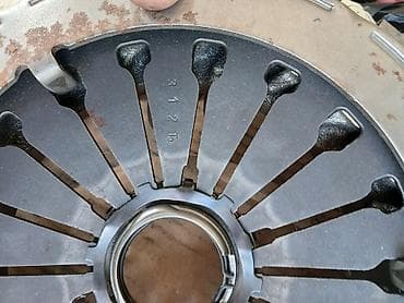 Mufta komplekti – səbət, disq (sürgülü yaylı), və sərbəst buraxma