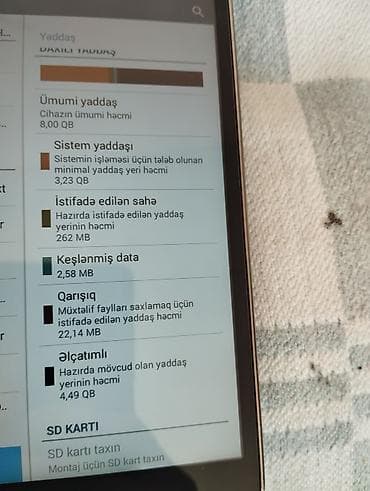 samsung tab7 lite: İşlənmiş Samsung Galaxy Tab 4, 7", 2 TB, Ödənişli çatdırılma — 6