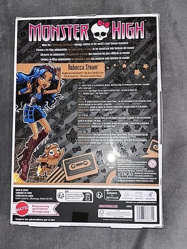 panda oyuncaq: Monster High – Robecca Steam kukla dəsti (Mattel, 6+) Куклы — 4